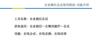 企业微信会议使用指南2020.pptx