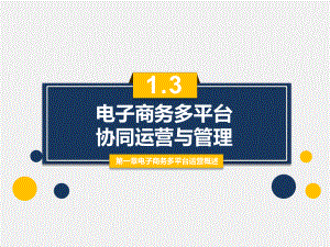 电子商务多平台协同运营与管理.pptx