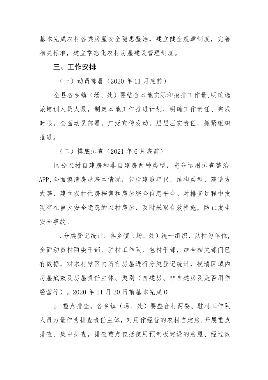 农村房屋安全隐患排查整治工作实施方案.docx_第2页