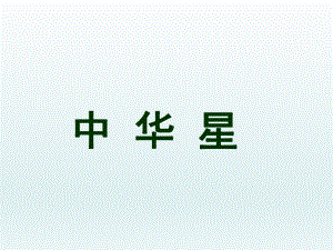 第七课中华星课件PPT精品教育.ppt