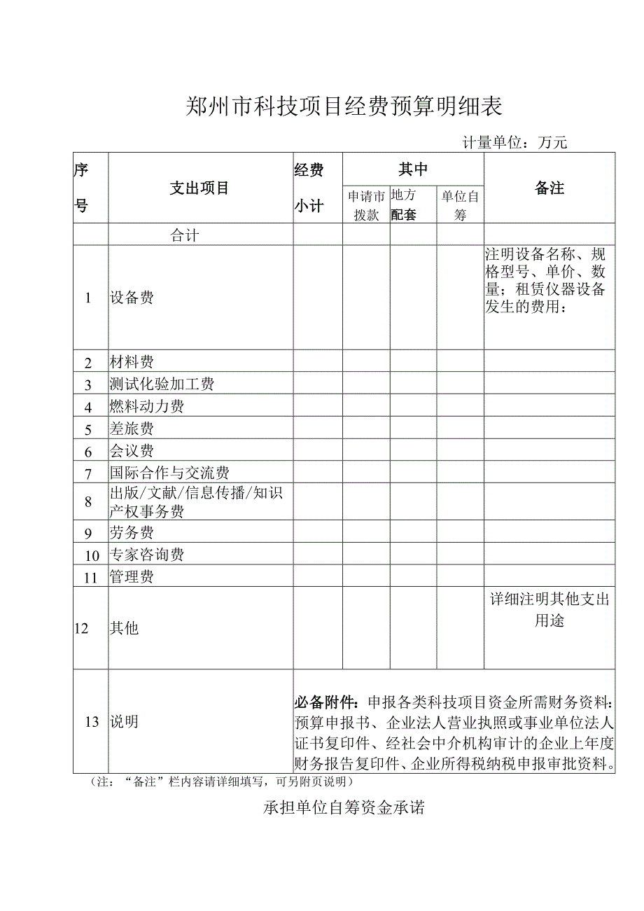 郑州市科技项目经费预算申报书.docx_第3页