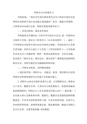 网络安全自查报告5.docx