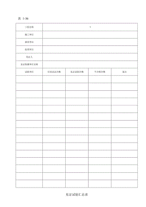 见证试验汇总表.docx