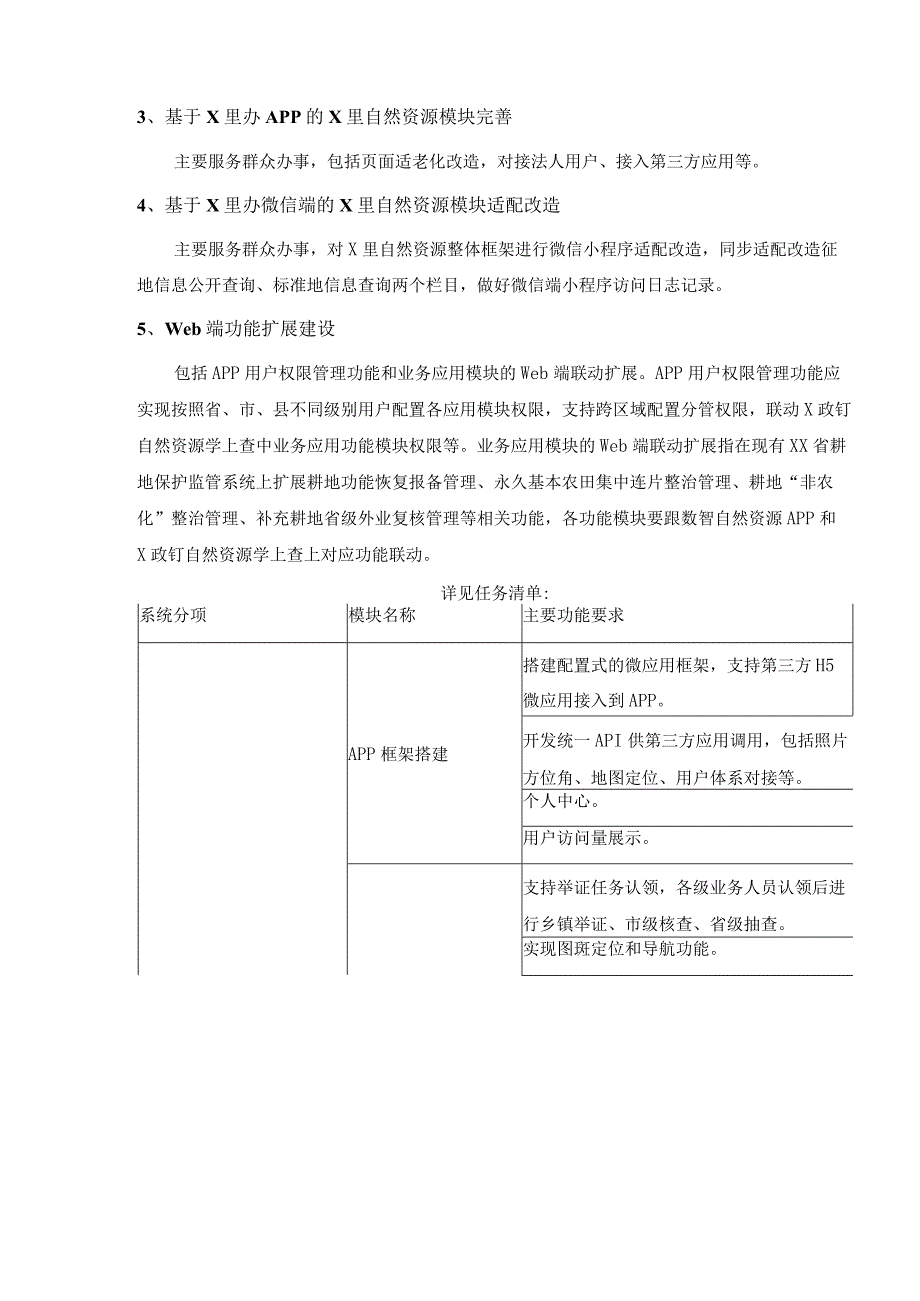 省域空间治理移动端应用(数智自然资源)建设需求说明.docx_第2页