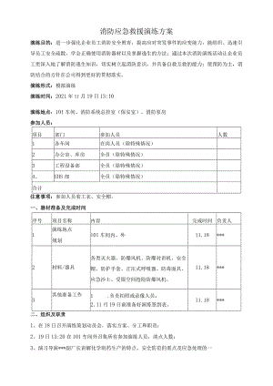 消防应急演练方案.docx