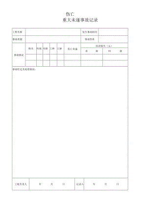 工伤事故记录.docx