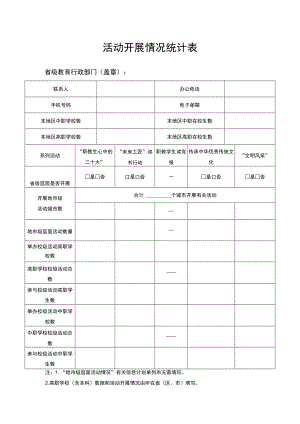 活动开展情况统计表.docx