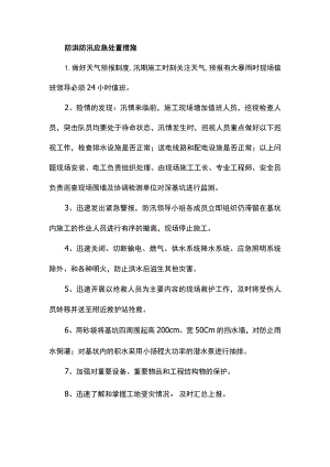 防洪防汛应急处置措施.docx