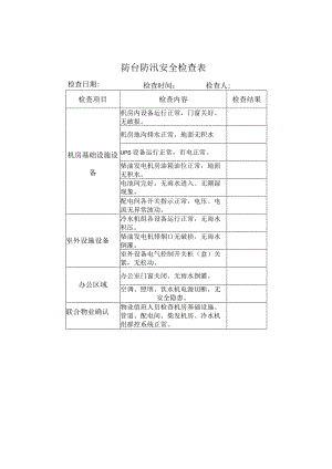 防台风安全检查表.docx