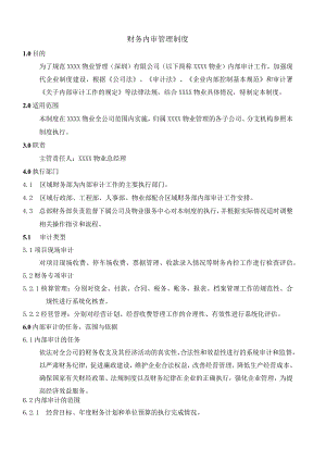 财务内审管理制度.docx