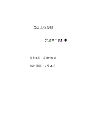 项目经理安全生产责任书.docx
