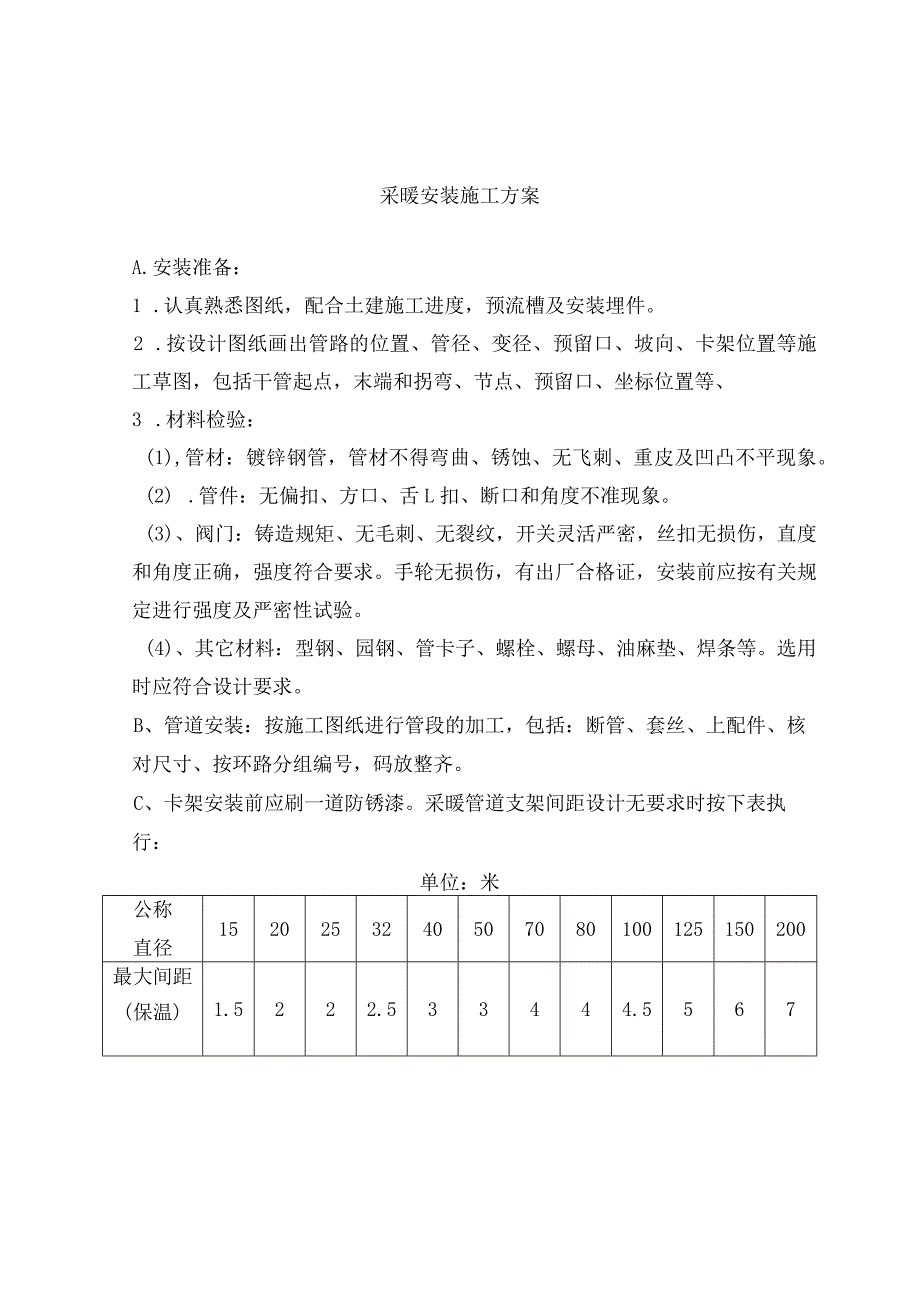 采暖安装施工方案.docx_第1页