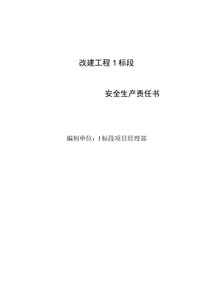 项目安全副经理安全生产责任书.docx