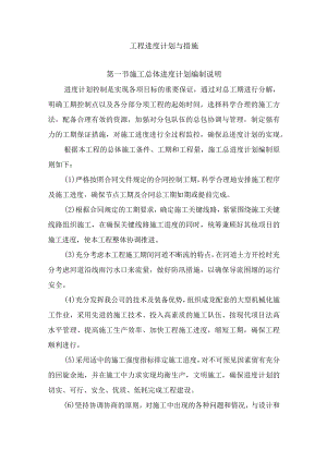 工程进度计划与措施(4).docx