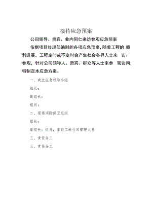 接待应急预案.docx