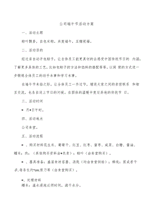 公司端午节活动方案.docx