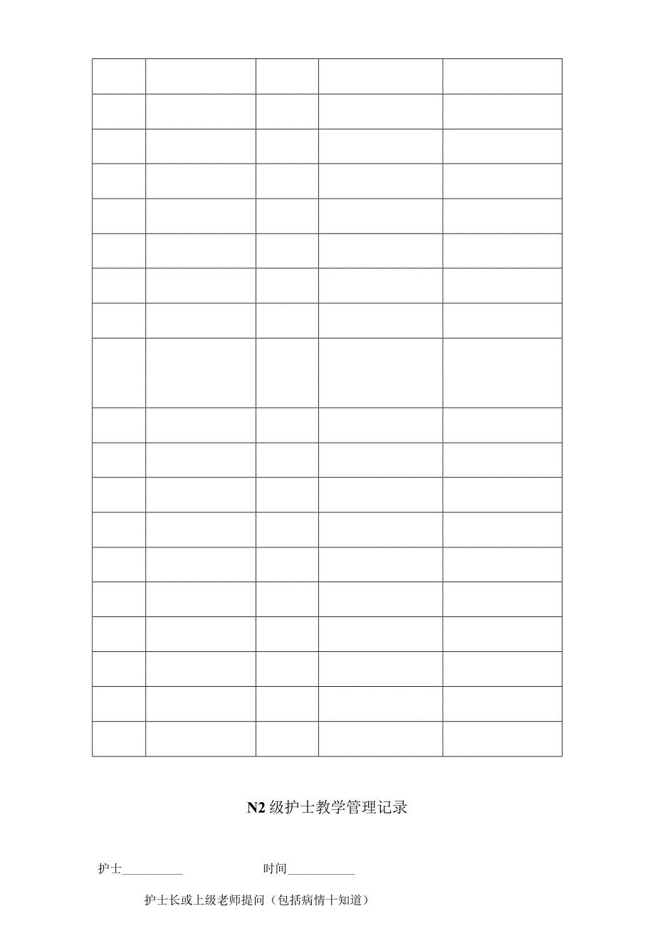 消化科N2护士培训安排计划表.docx_第3页
