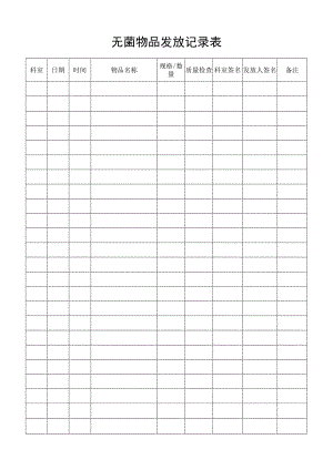 无菌物品发放记录.docx