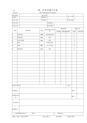 锥、护坡质量评定表.docx