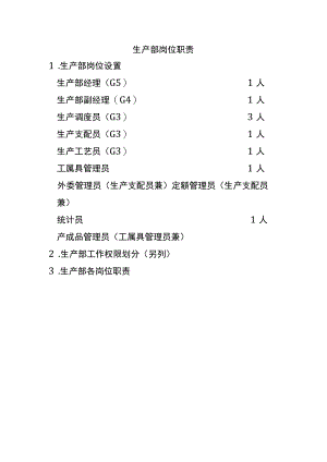 生产部岗位职责.docx