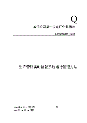 生产营销实时监管系统运行管理办法..docx