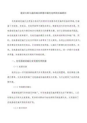 建设互联互通的城市群都市圈充电网络实施路径.docx