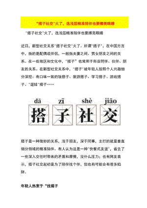 新型社交搭子社交解析.docx