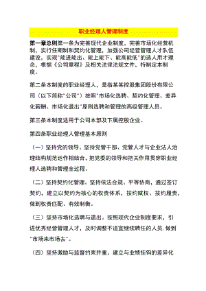 职业经理人管理制度.docx