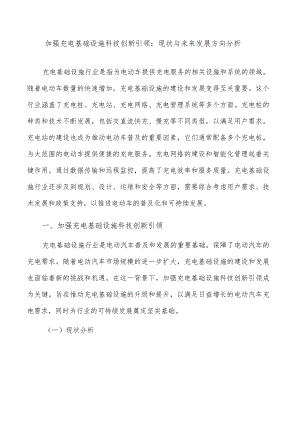 加强充电基础设施科技创新引领：现状与未来发展方向分析.docx