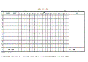 设备点检记录表.docx
