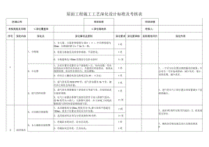 屋面工程施工工艺深化设计考核表.docx