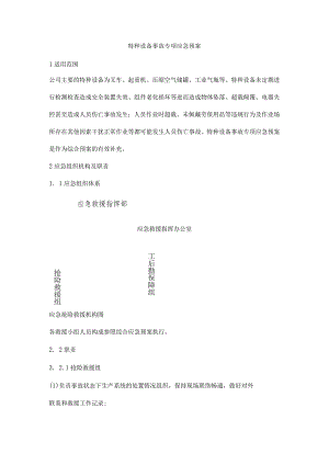 特种设备事故专项应急预案.docx