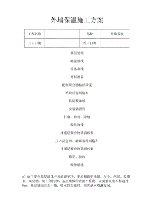 外墙苯板及涂料技术安全施工方案.docx