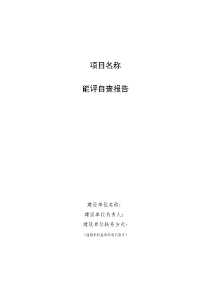 能评自查报告.docx