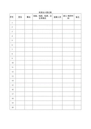 机房出入登记表.docx