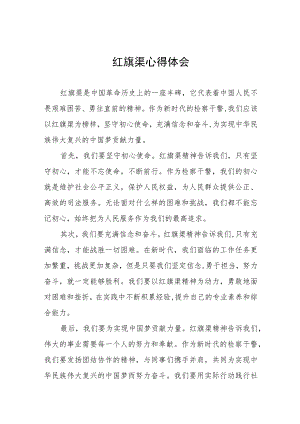 红旗渠精神心得体会八篇.docx