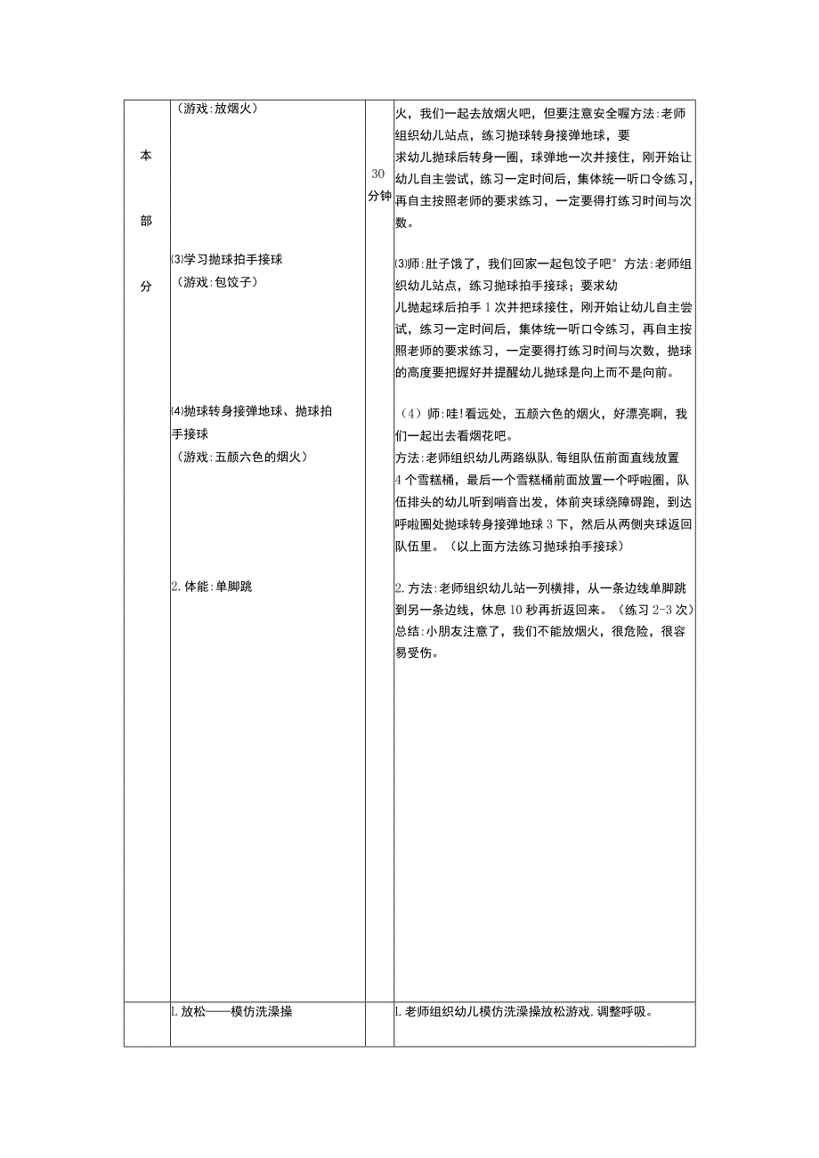 少儿篮球中级班花样抛接球教案.docx_第3页