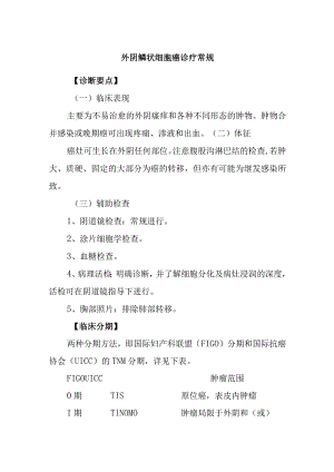 外阴鳞状细胞癌诊疗常规.docx