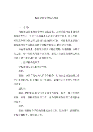 校园建筑安全应急预案.docx
