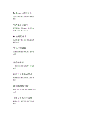 医美整形品牌项目宣传文案.docx