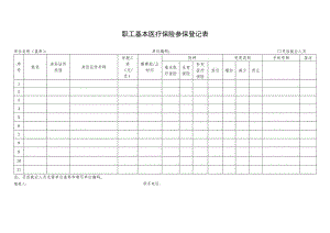 成都市职工基本医疗保险参保登记表.docx