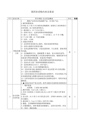 第四章采购内容及要求.docx