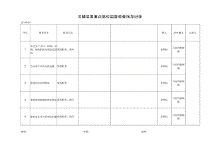 关键装置及重点部位监督指导记录.docx