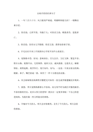 自相矛盾的经典句子.docx
