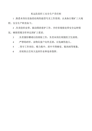 机运队捡矸工安全生产责任制.docx