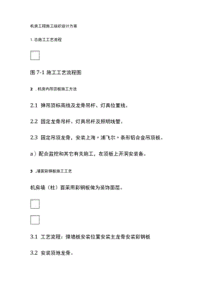 机房工程施工组织设计方案.docx