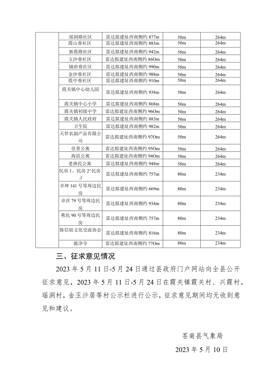 《浙江苍南新一代天气雷达建设工程环境影响报告书》起草说明.docx_第2页