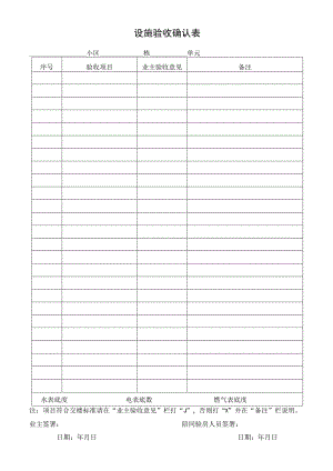 设施验收确认表.docx
