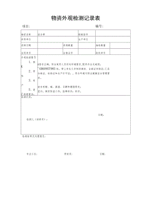 检测记录表-安全带.docx