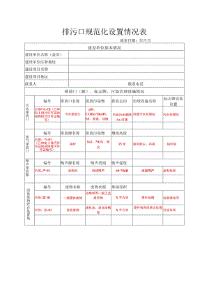 排污口规范化设置情况表.docx